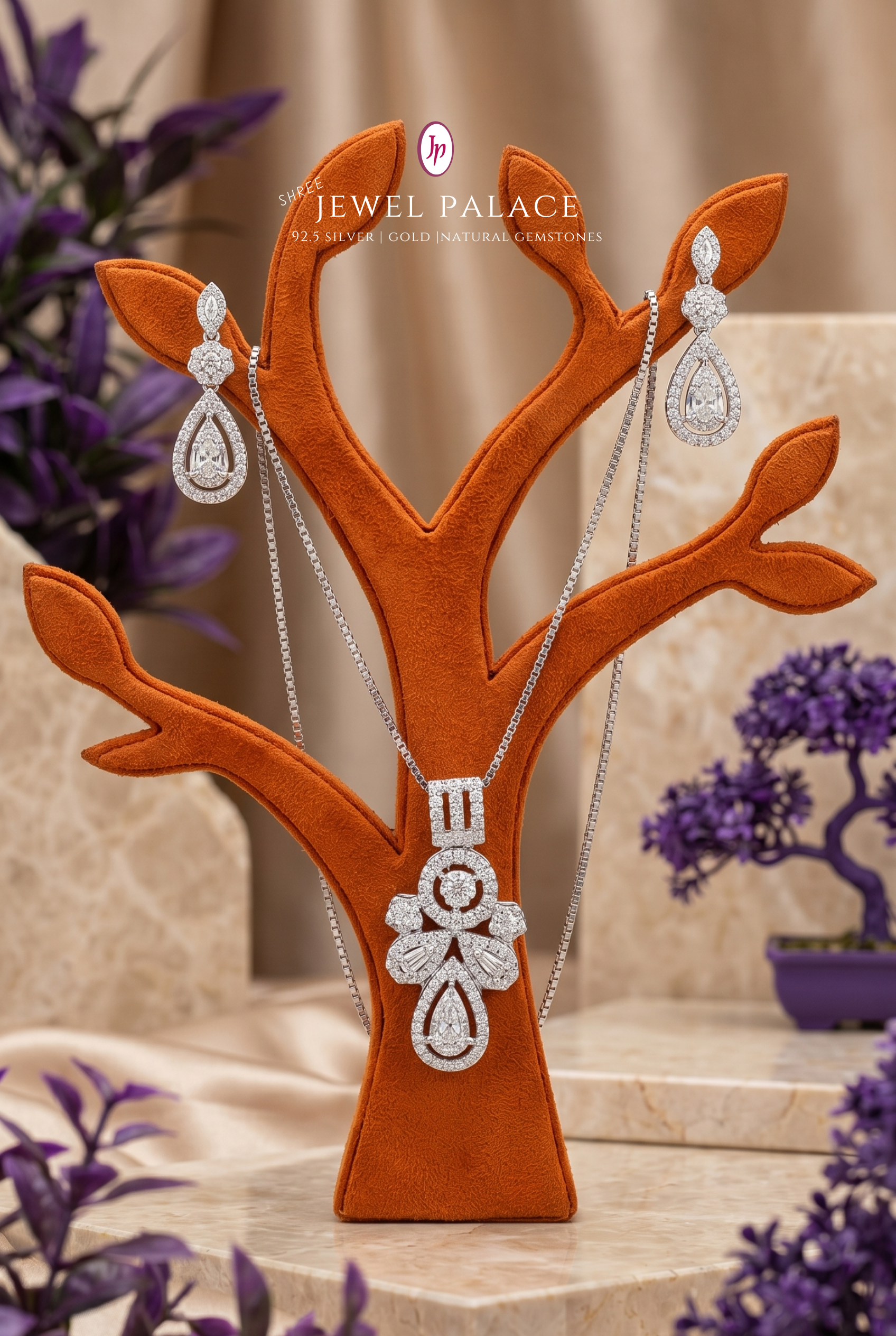Teardrop Chandelier Set