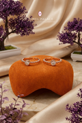 Kavya – Beaded Solitaire Toe Rings
