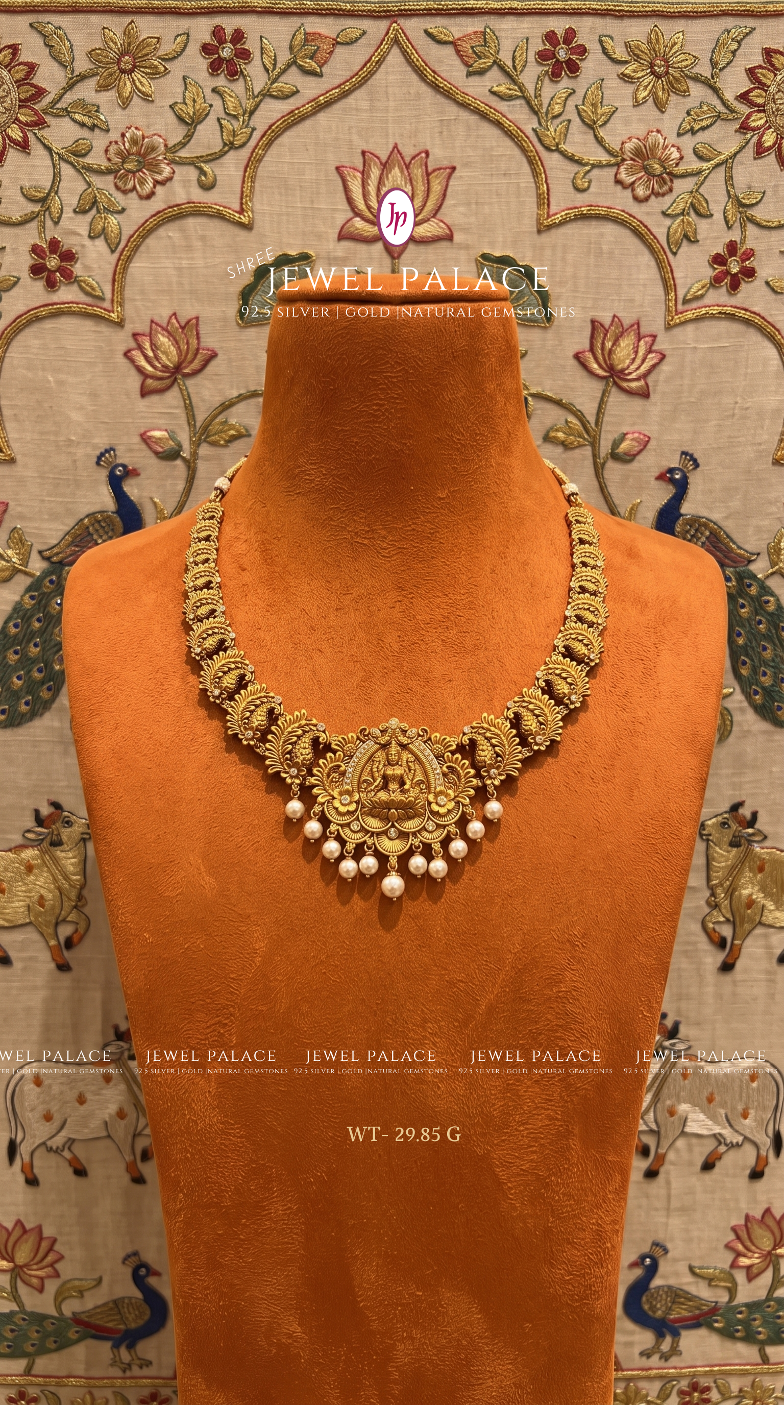 Padma Lakshmi Hansli Necklace