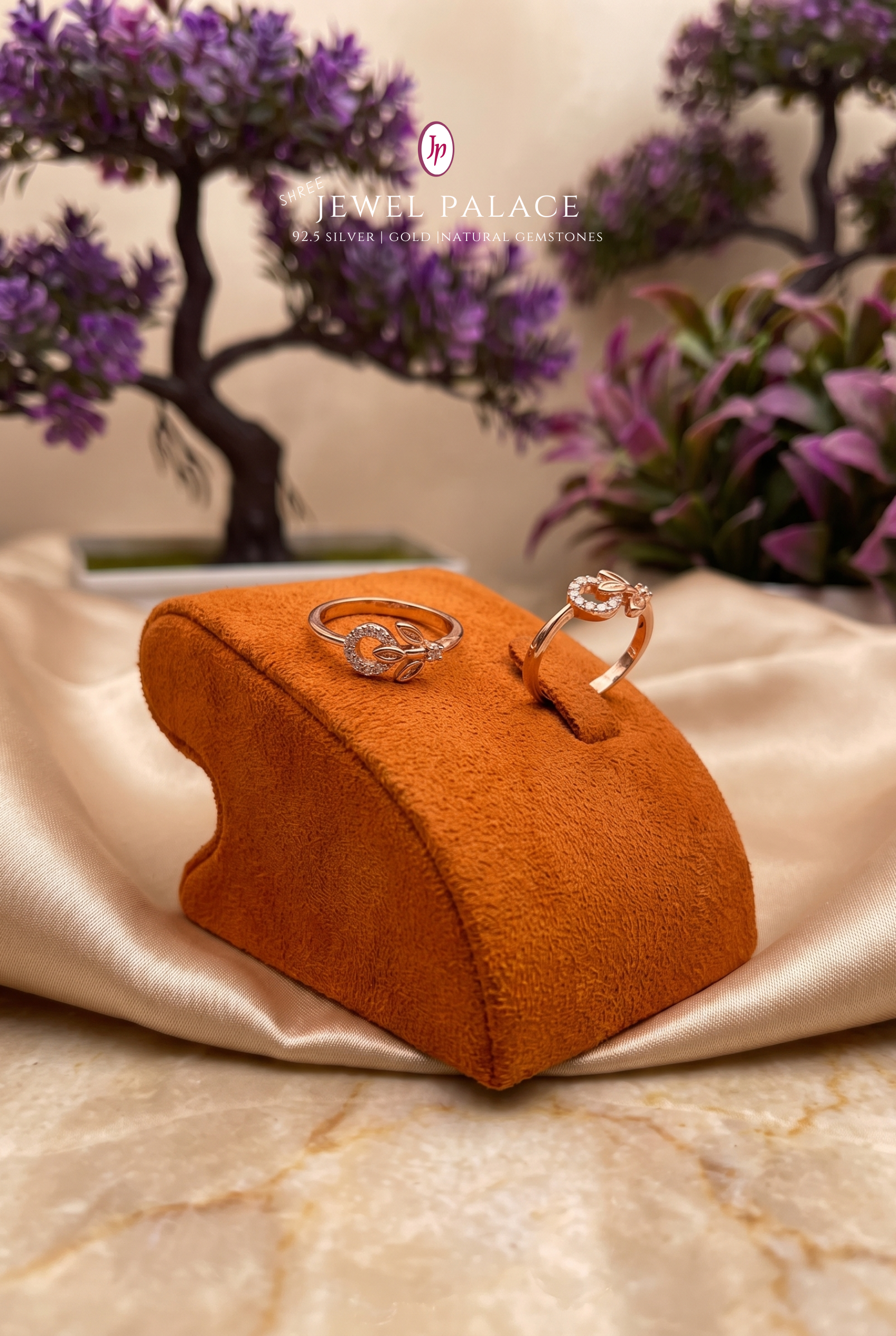 Pallavi – Vine Motif Toe Rings
