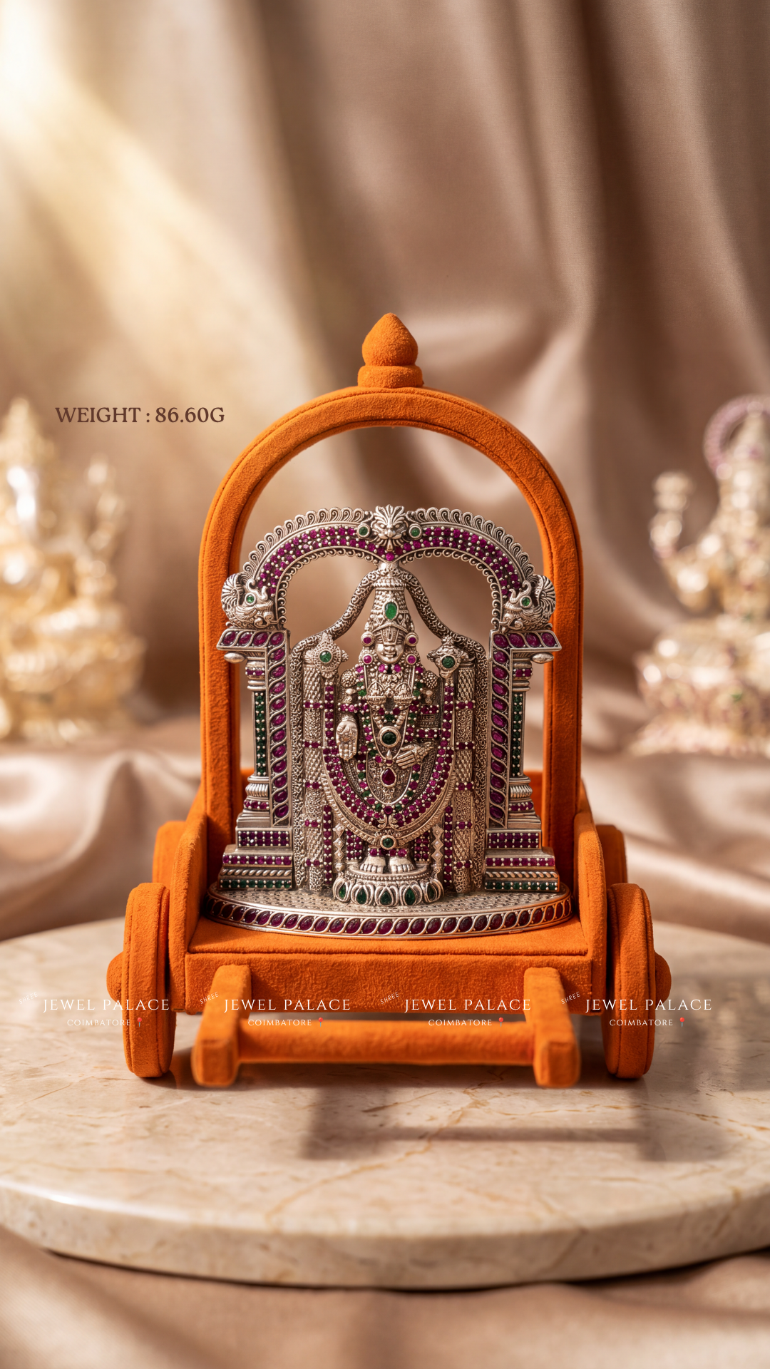 Lord Balaji in Temple Prabhavali