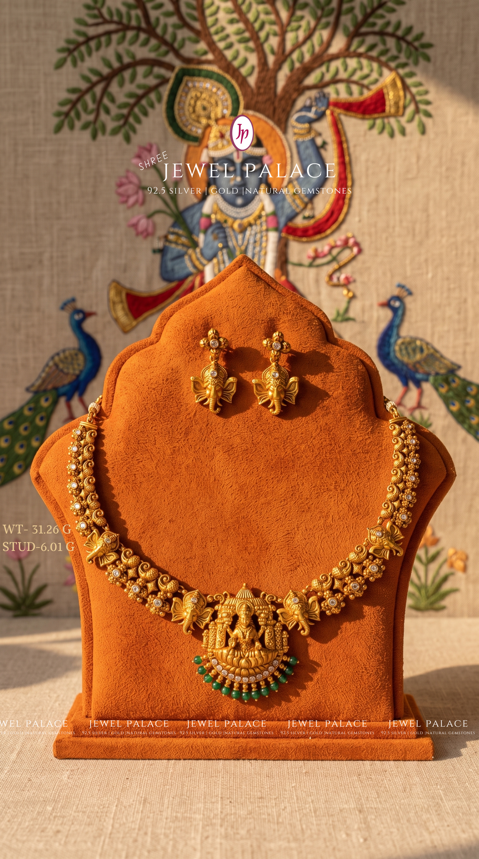 Maragatha Lakshmi Ganesha Set