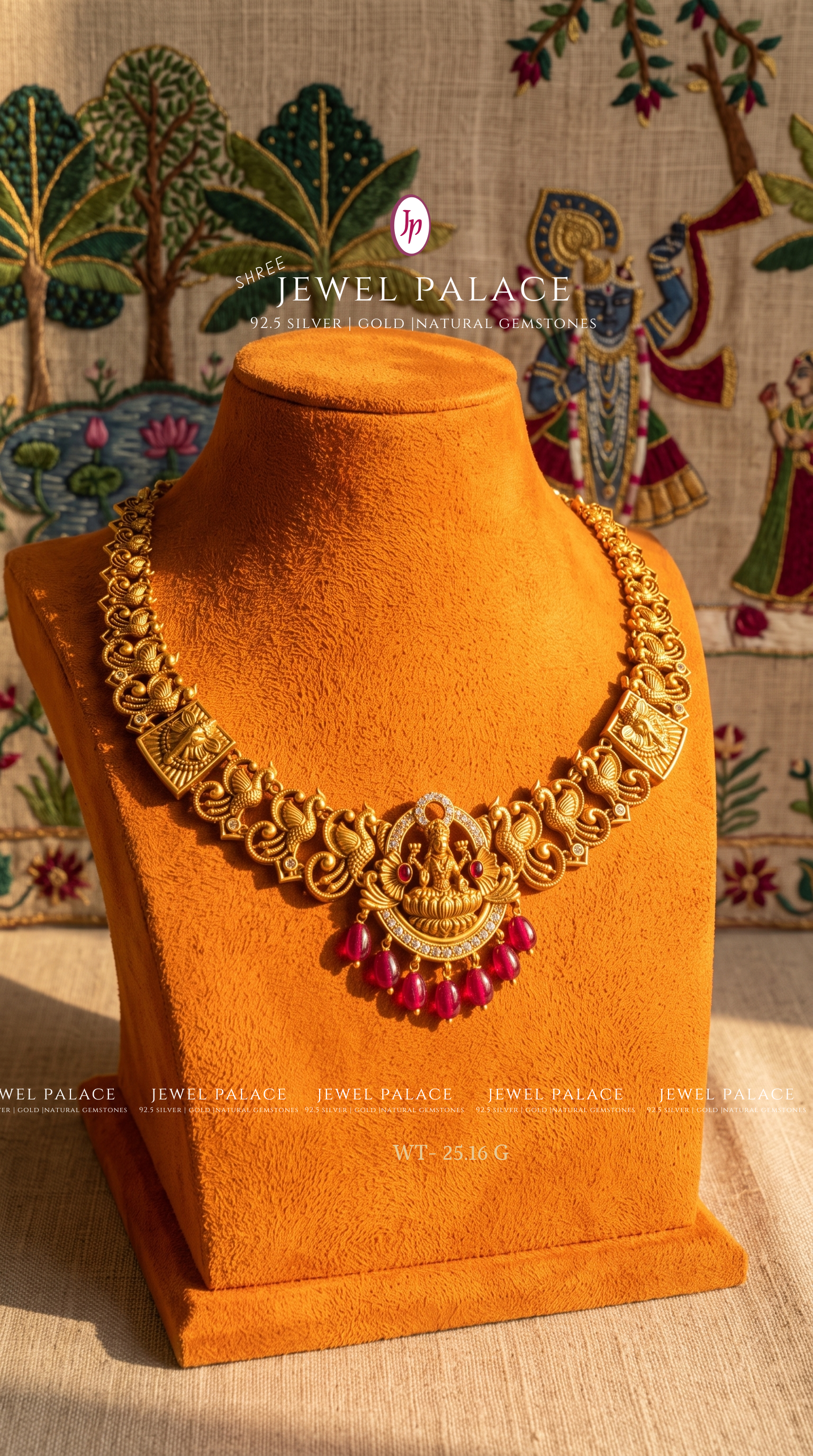 Sunita Peacock Lakshmi Medallion