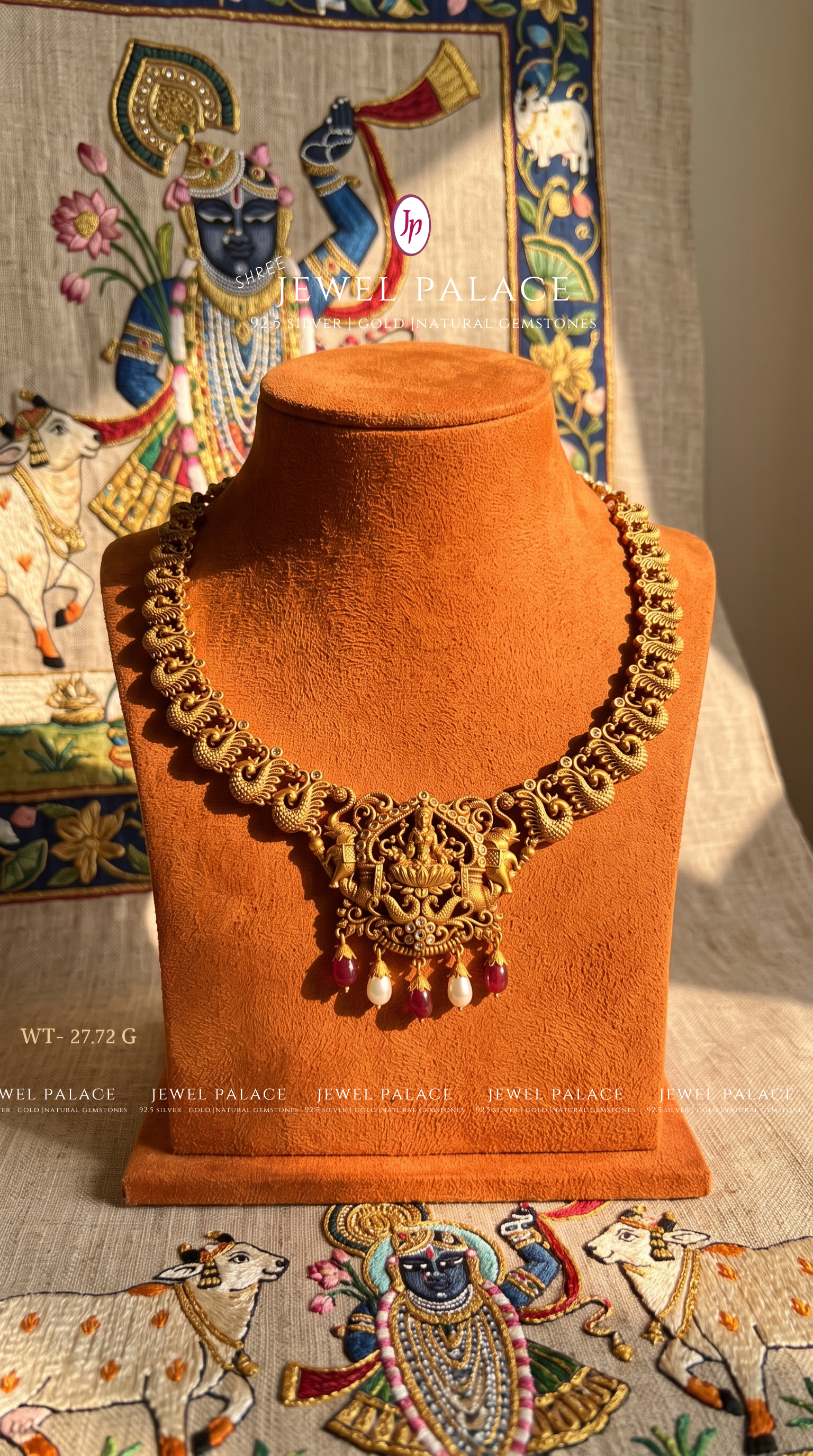 Airavata Mayuri Crest Necklace