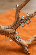 Title: Zoya Natural Emerald Geometric Set