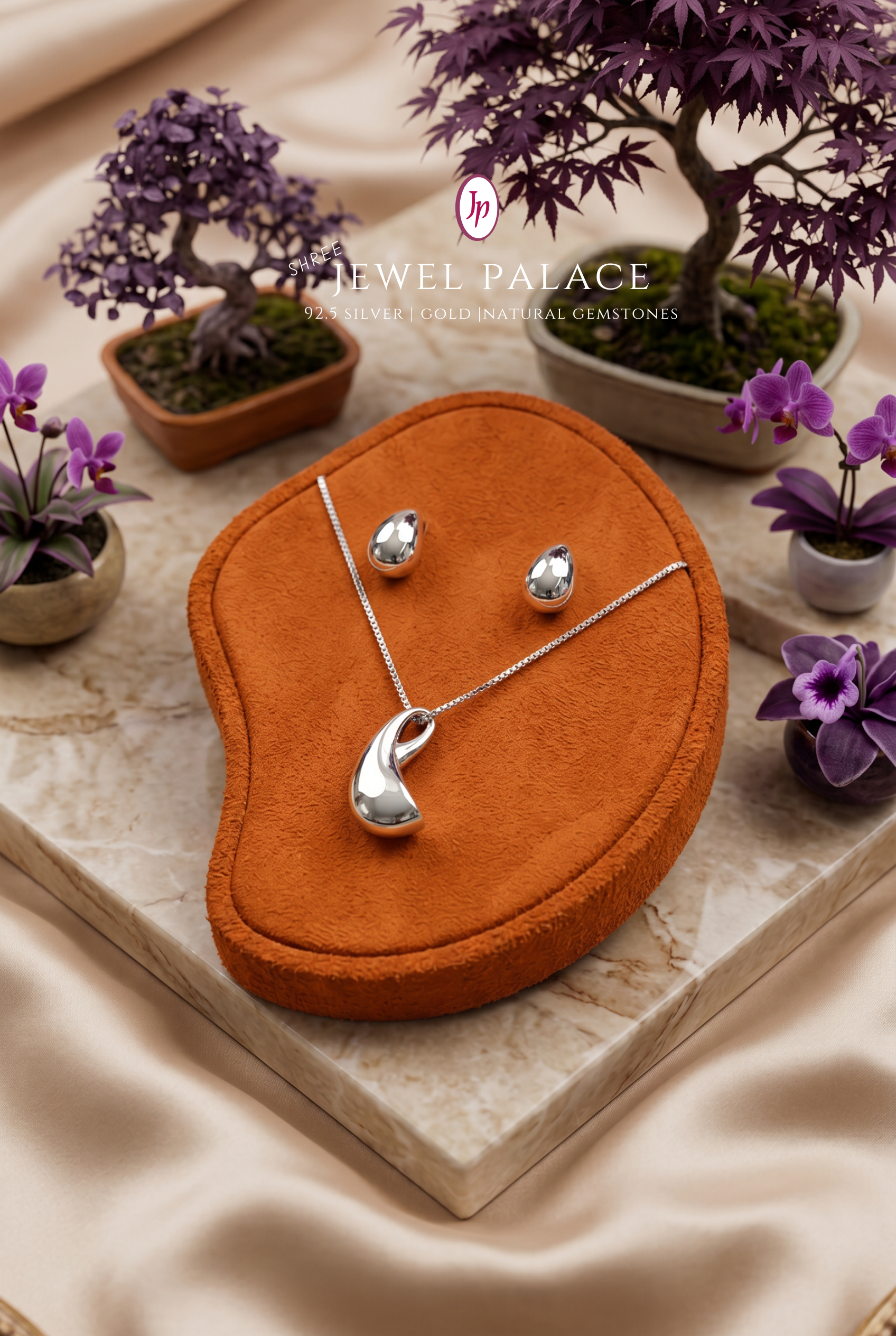 Bindu High-Polish Fluid Drop Set