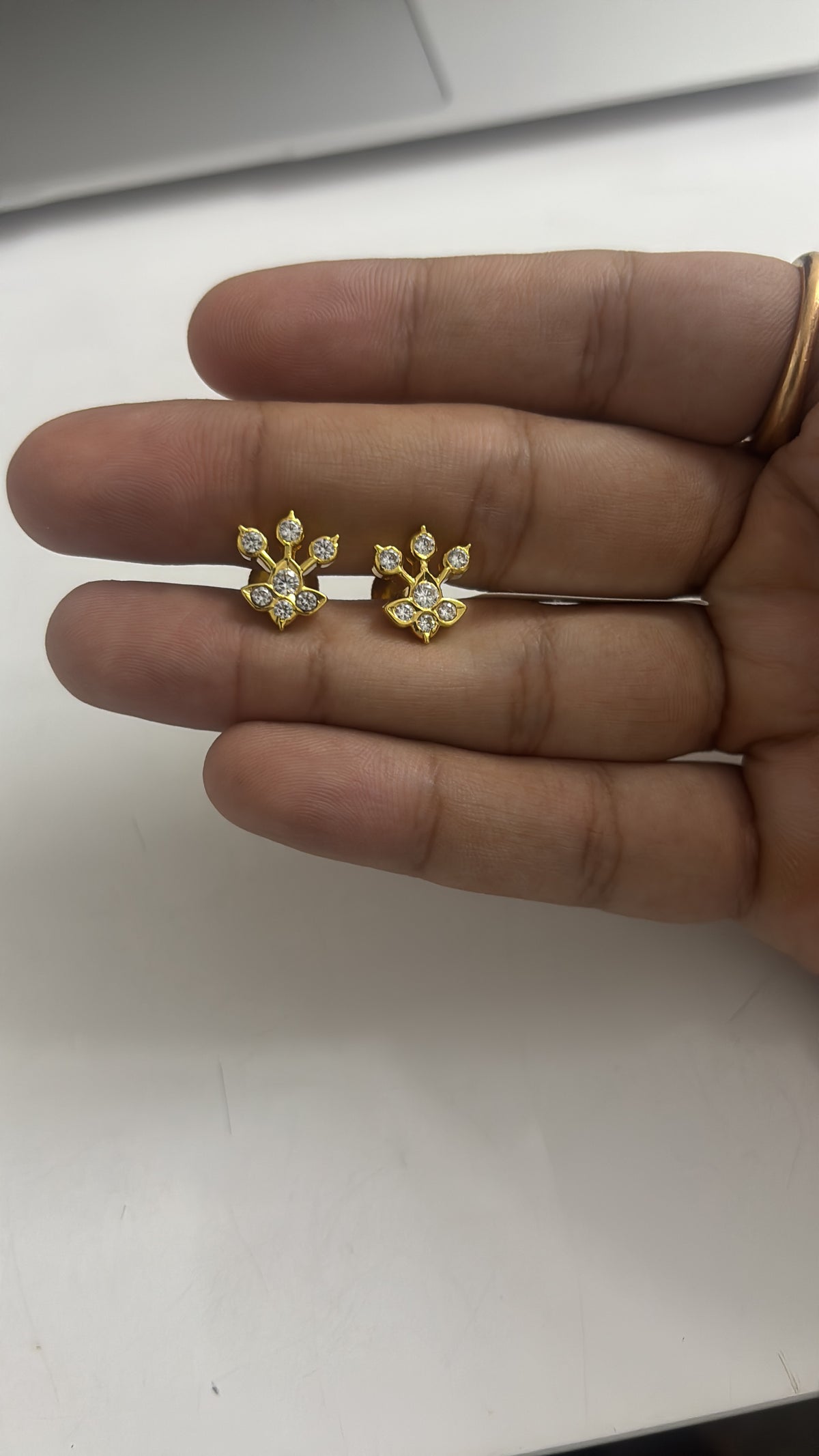 Kamalini – Lotus & Buds Studs